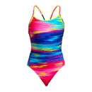 Funkita Womens Diamond Back One Piece - Lost Ocean