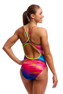 Funkita Womens Diamond Back One Piece - Lost Ocean