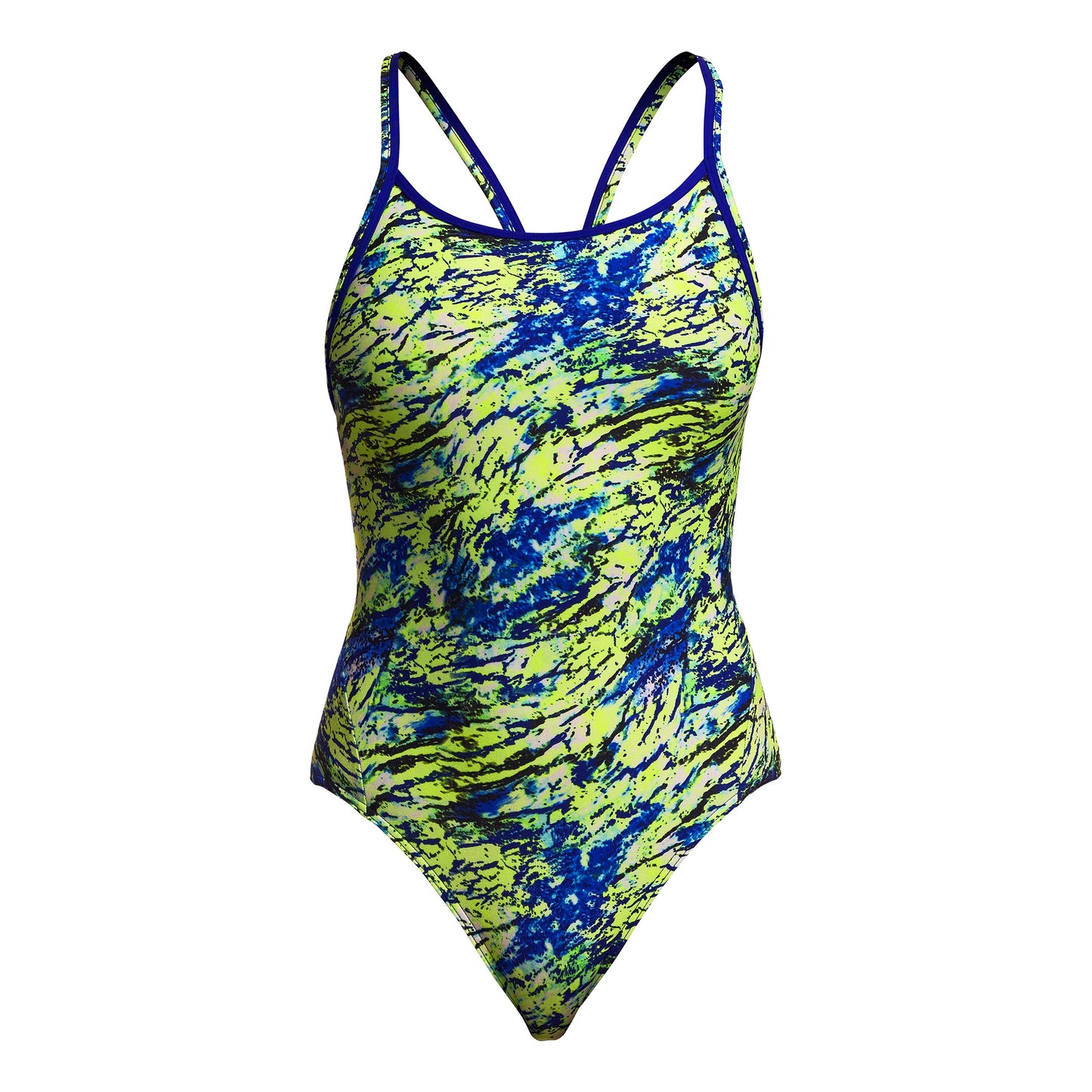 Funkita Womens Diamond Back One Piece - Scaled Back
