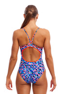 Funkita Womens Diamond Back One Piece - Warp Tour