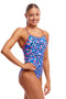 Funkita Womens Diamond Back One Piece - Warp Tour