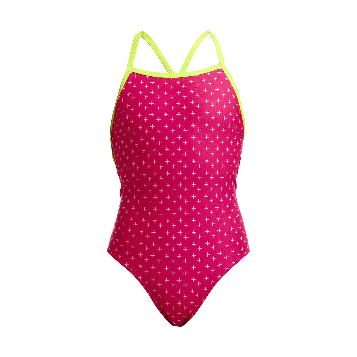 Funkita Girls Strapped In One Piece - Pink Proton