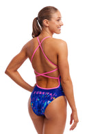 Funkita Ladies Strapped In One Piece - Cyber City