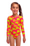 Funkita Toddler Girls Sun Cover One Piece - Sweet Coconuts