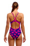 Funkita Womens Diamond Swim Secure One Piece - Pinky Palms