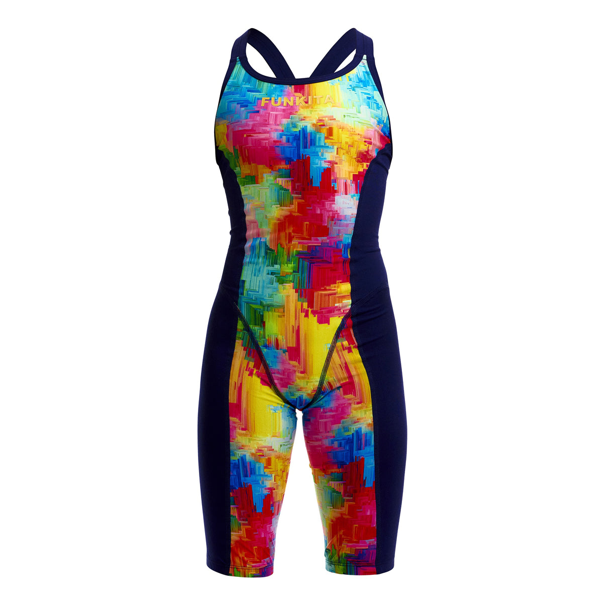 Funkita Girls Fast Training One Piece - Falling Colours