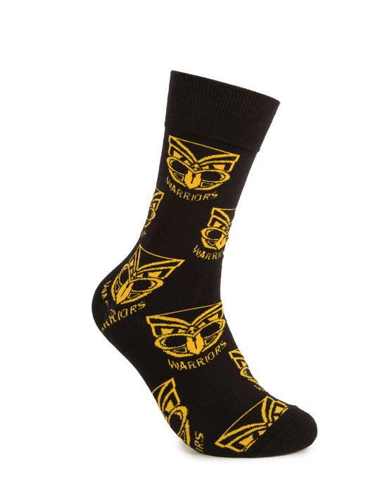 foot-ies socks NRL NZ Warriors Organic Cotton Socks