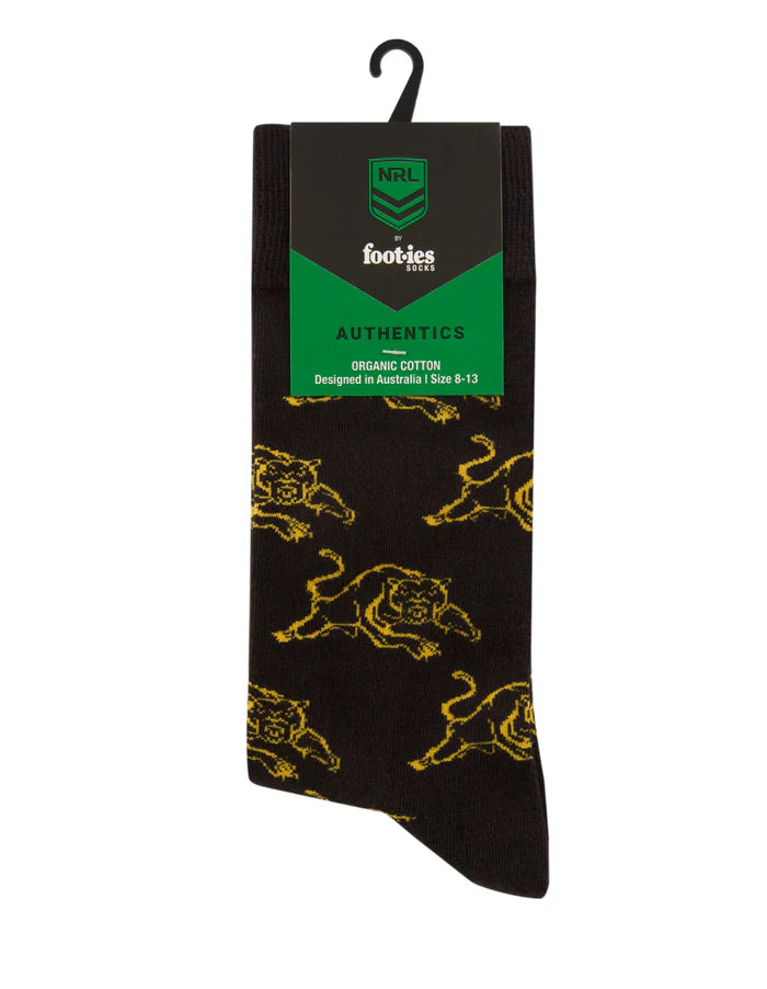 foot-ies socks NRL Penrith Panthers Organic Cotton Socks