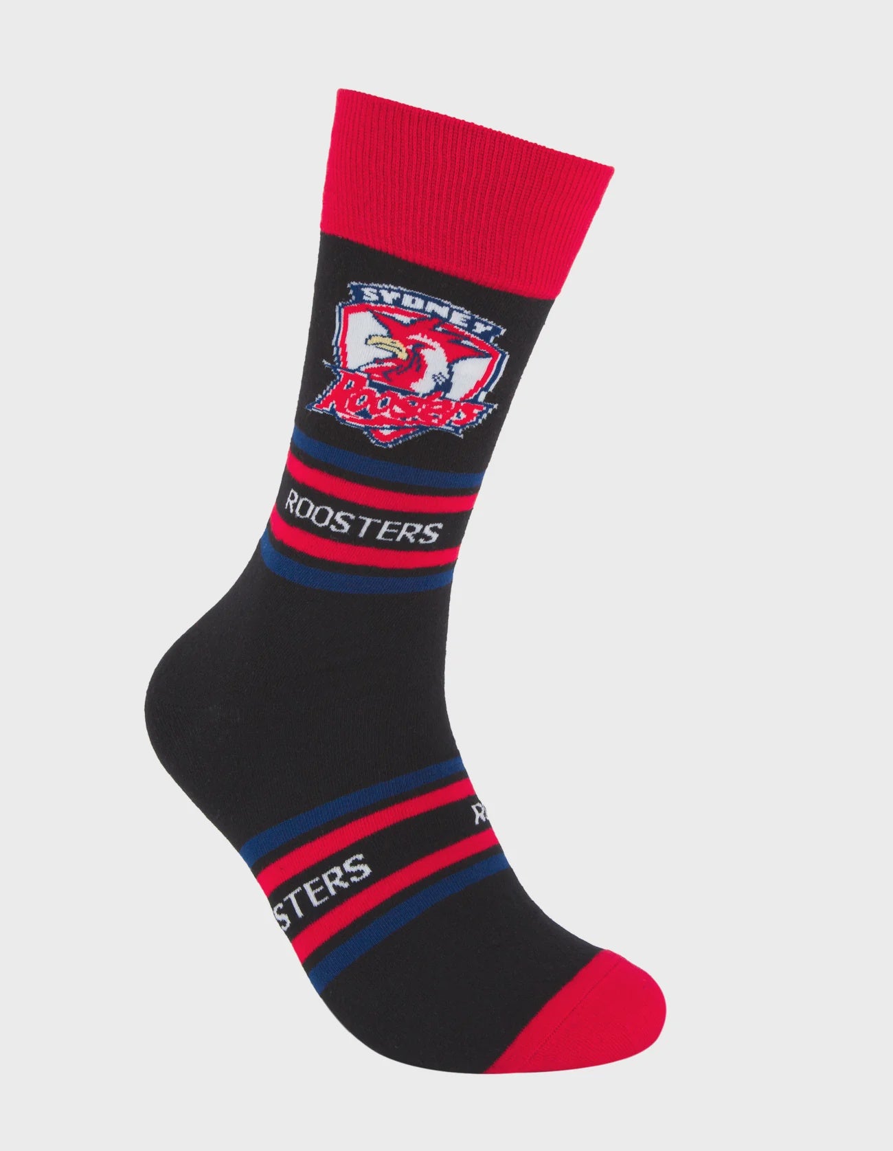 foot-ies socks NRL Sydney Roosters Stripe Organic Cotton Socks