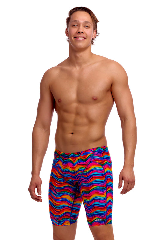 Funky Trunks Mens Training Jammers - Plastic Fantastic