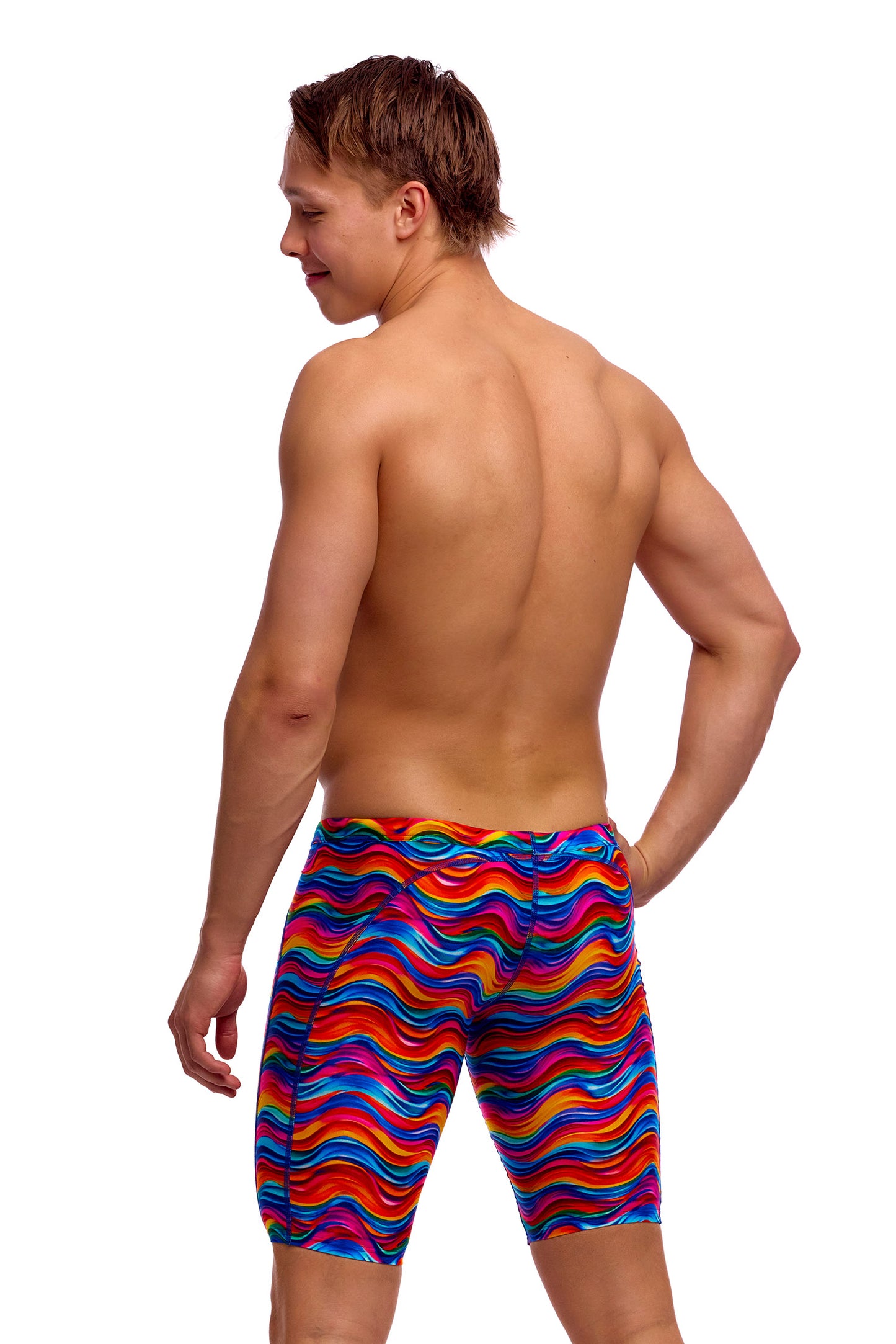 Funky Trunks Mens Training Jammers - Plastic Fantastic