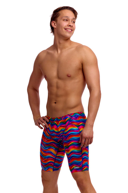 Funky Trunks Mens Training Jammers - Plastic Fantastic