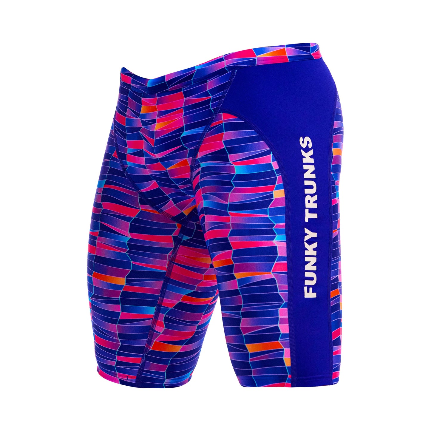 Funky Trunks Mens Training Jammers - Warped Waves