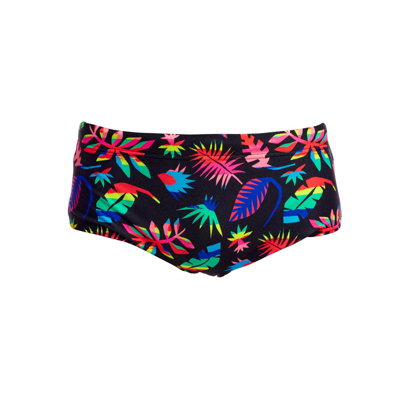 Funky Trunks Boys Sidewinder Trunks - Lost Leaf