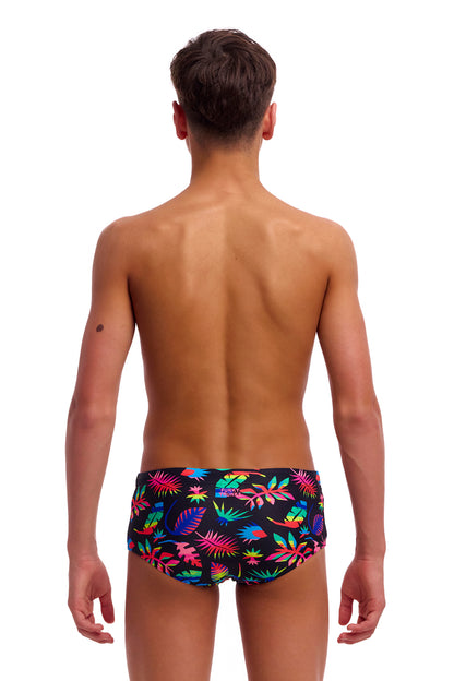 Funky Trunks Boys Sidewinder Trunks - Lost Leaf