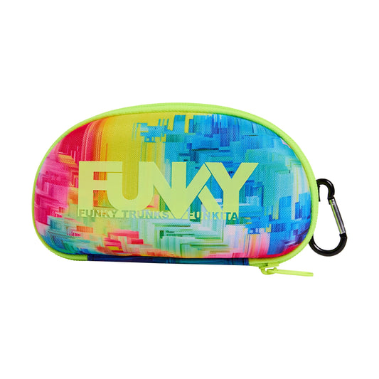 Funky Goggle Case - Falling Colours