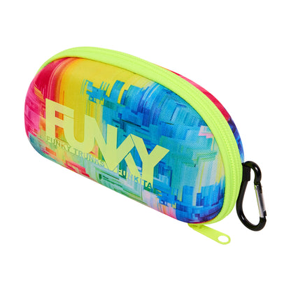 Funky Goggle Case - Falling Colours