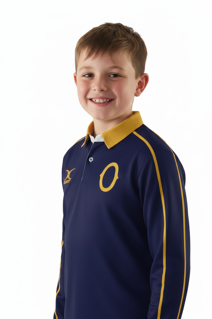 Gilbert Otago Rugby 26 Stripes Jersey - Junior