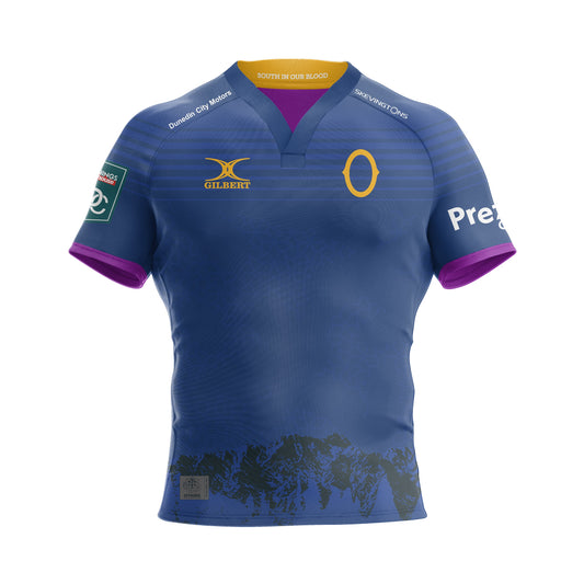 Gilbert Otago Rugby 25 Kids Replica Reversible Training Jersey