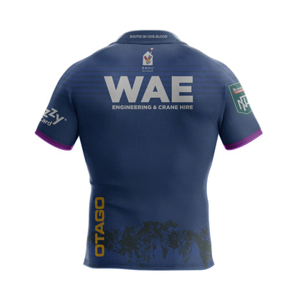 Gilbert Otago Rugby 25 Kids Replica Reversible Training Jersey