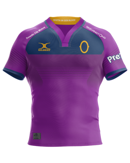 Gilbert Otago Rugby 26 Kids Replica Reversible Training Jersey
