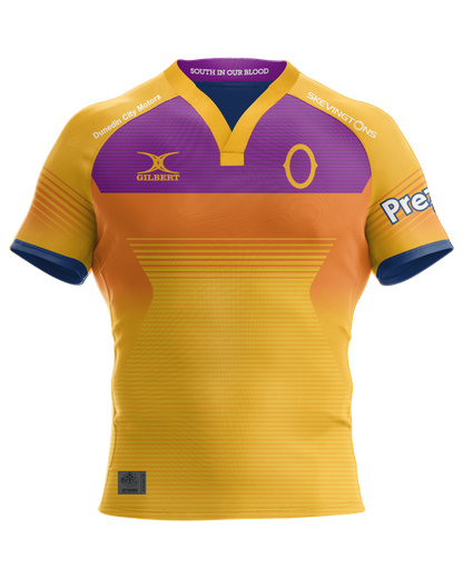 Gilbert Otago Rugby 26 Kids Replica Reversible Training Jersey