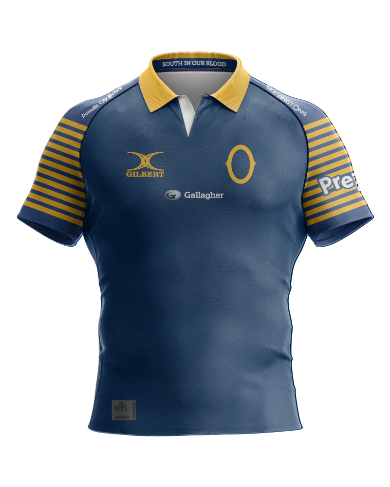 Gilbert Otago Rugby 26 Replica Speights 150th Jersey - Junior