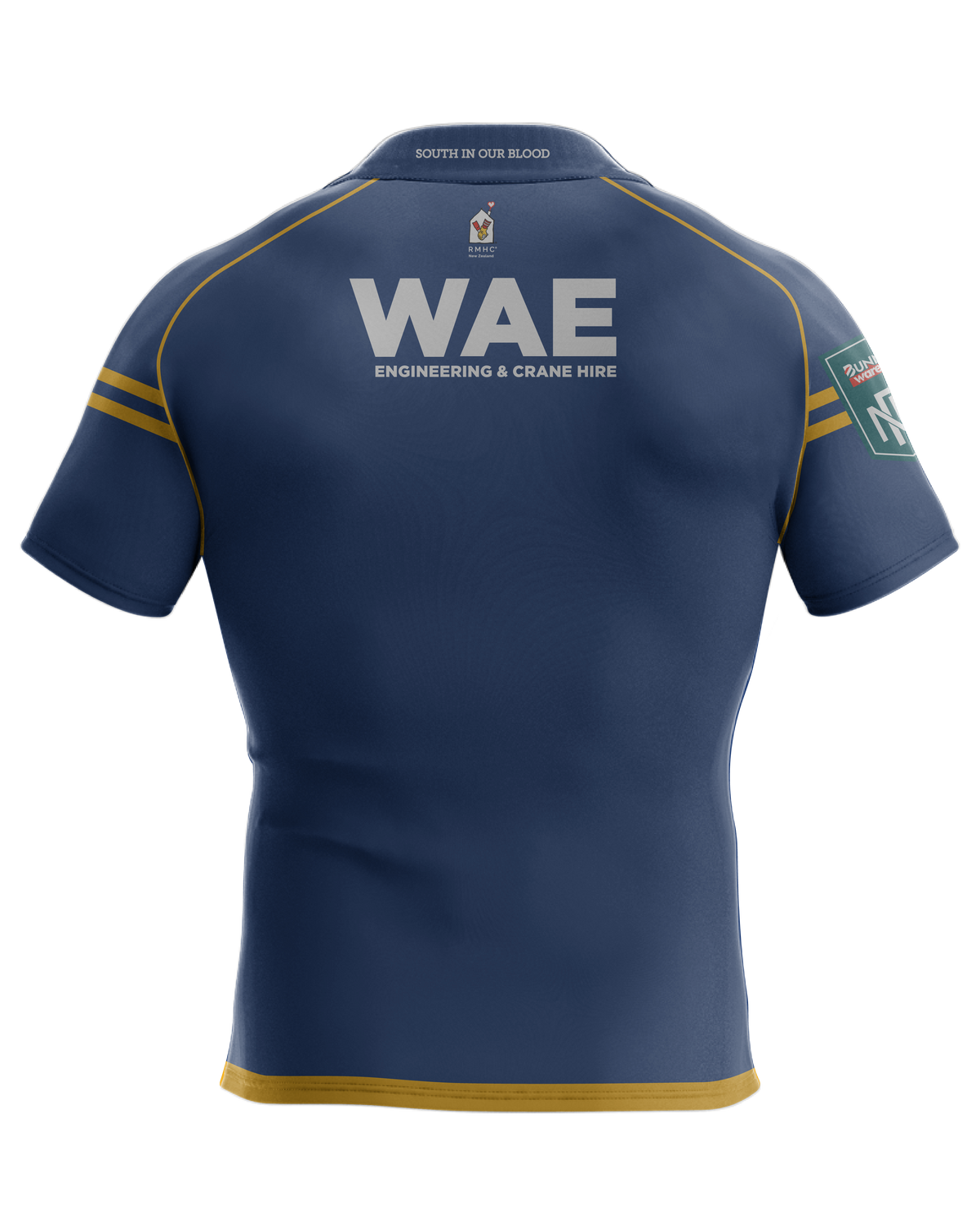 Gilbert Otago Rugby 24 Kids Replica Reversible Training Jersey