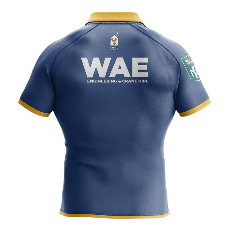 Gilbert Otago Rugby 24 Mens Replica Limited Edition Nugget Point Jersey