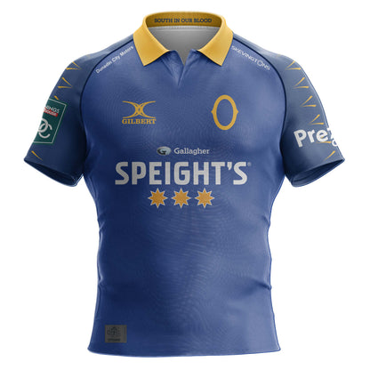 Gilbert Otago Rugby 25 Replica Home Jersey