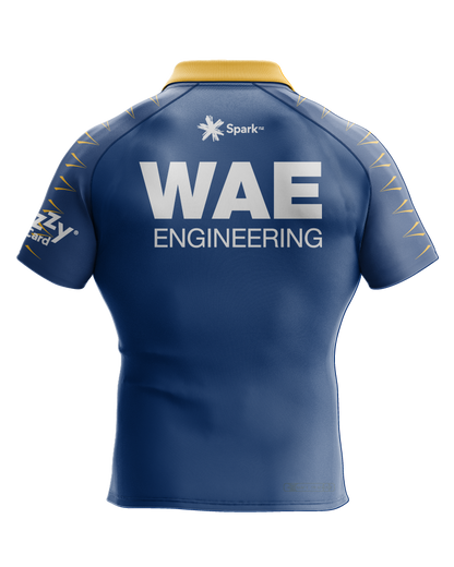 Gilbert Otago Rugby 26 Replica Home Jersey - Mens