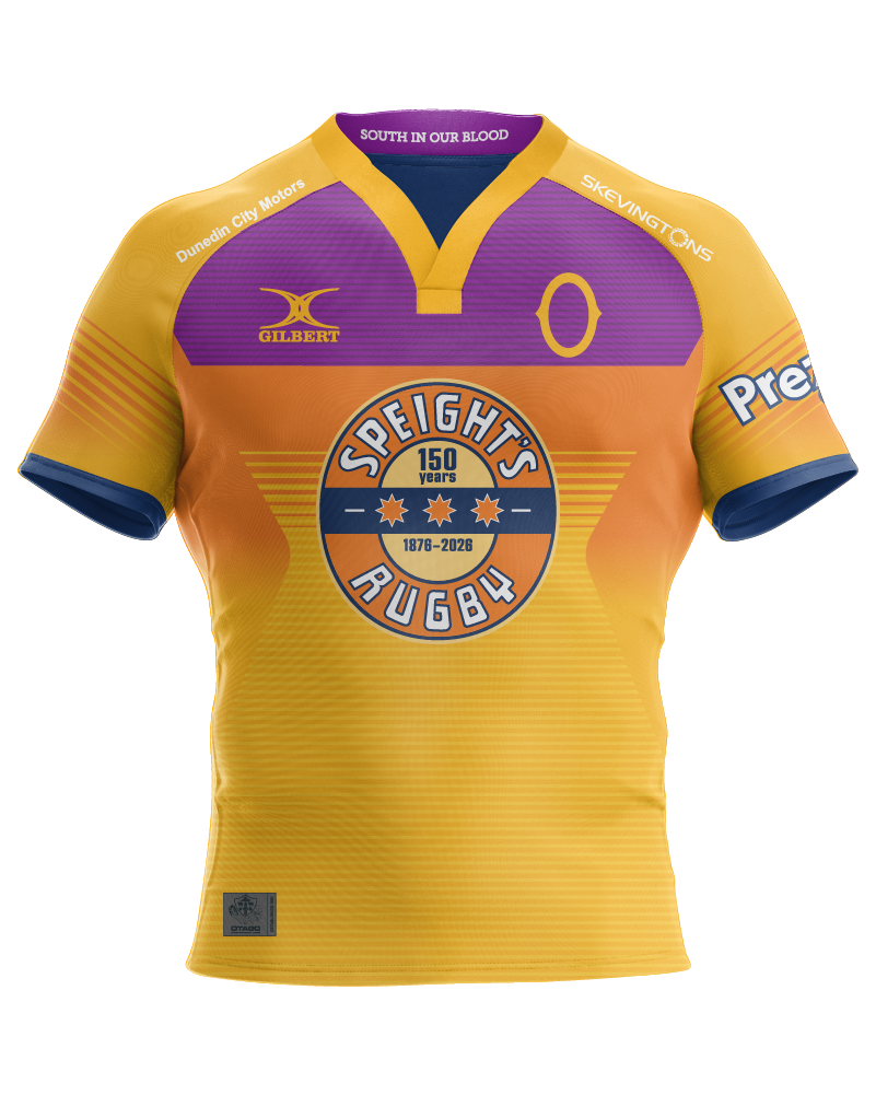 Gilbert Otago Rugby 26 Replica Reversible Training Jersey - Mens