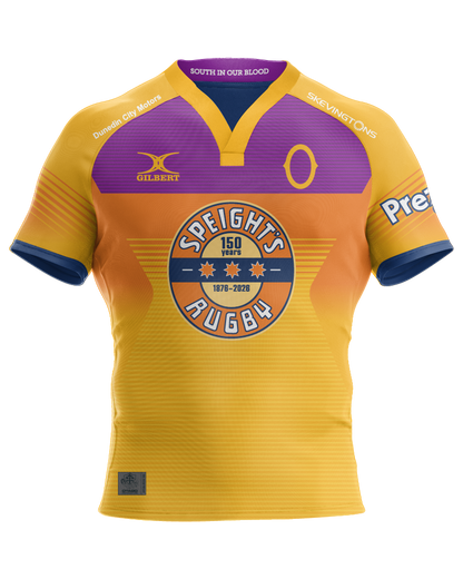 Gilbert Otago Rugby 26 Replica Reversible Training Jersey - Mens