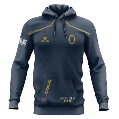 Gilbert Otago Rugby 25 Replica Hoodie - Mens