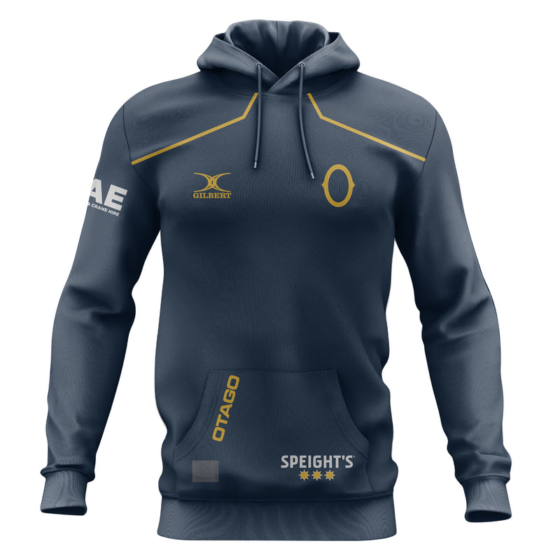 Gilbert Otago Rugby 25 Replica Hoodie - Mens