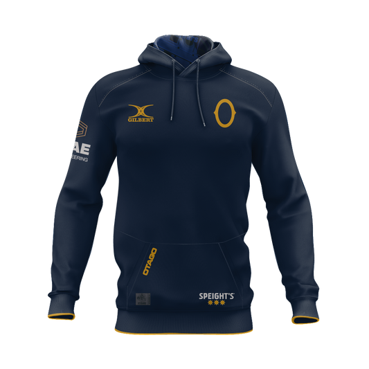 Gilbert Otago Rugby 26 Replica Hoodie - Mens