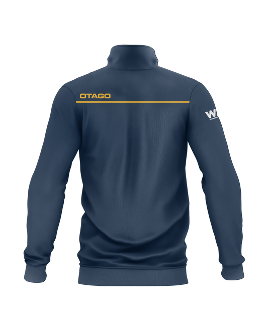 Gilbert Otago Rugby 24 Mens Replica Mid Layer Fleece Jacket