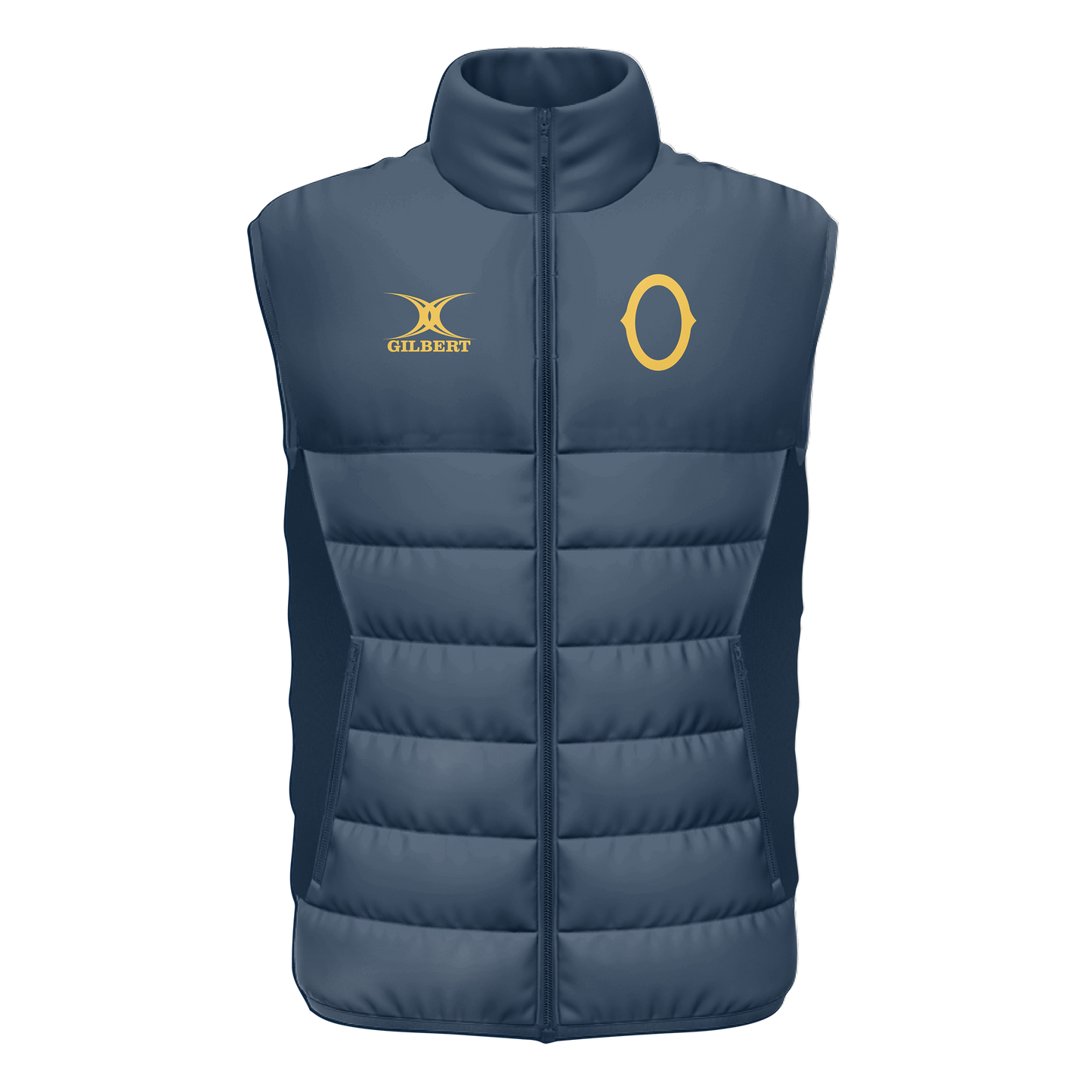 Gilbert Otago Rugby 25 Mens Replica Puffer Vest