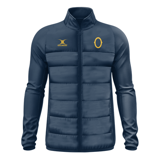 Gilbert Otago Rugby 25 Mens Replica Puffer Jacket