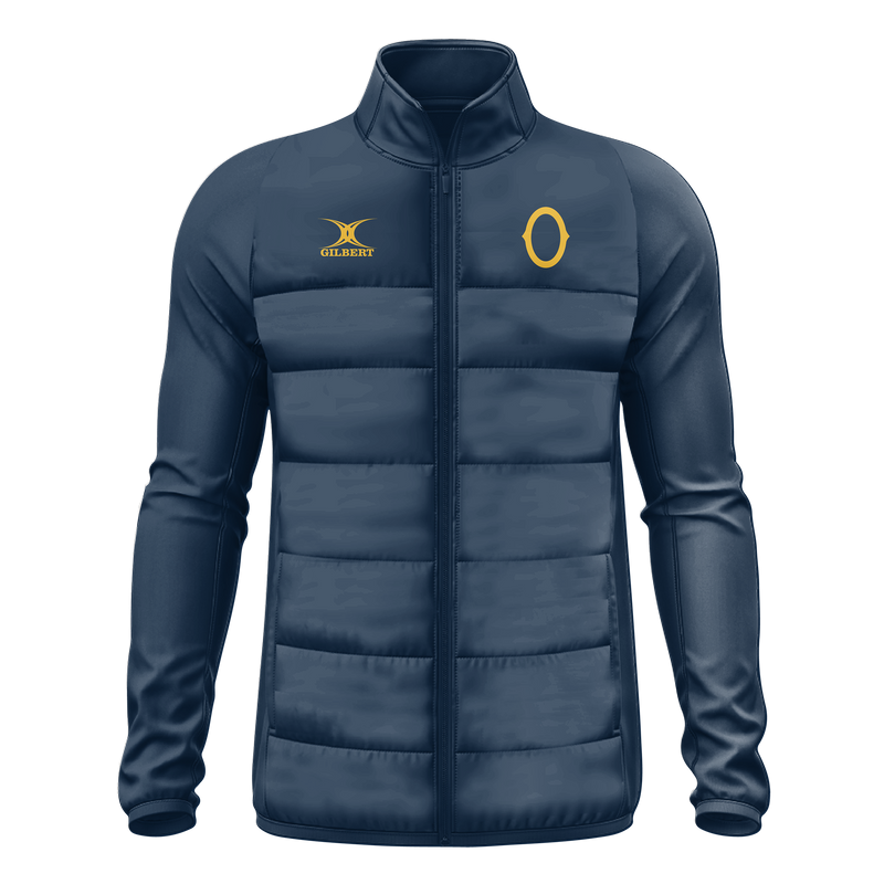 Gilbert Otago Rugby 25 Mens Replica Puffer Jacket