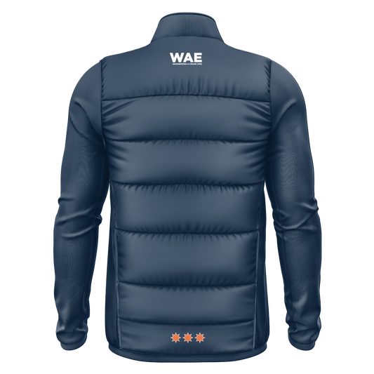 Gilbert Otago Rugby 25 Mens Replica Puffer Jacket