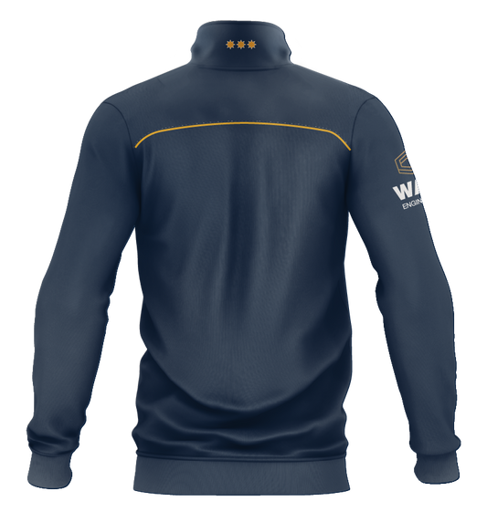 Gilbert Otago Rugby 26 Mens Replica Mid Layer Fleece Jacket