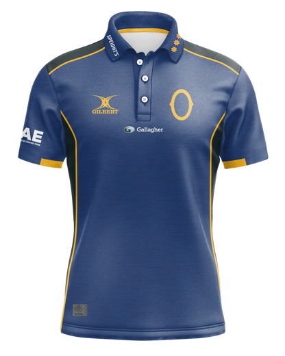 Gilbert Otago Rugby 24 Mens Training Polo