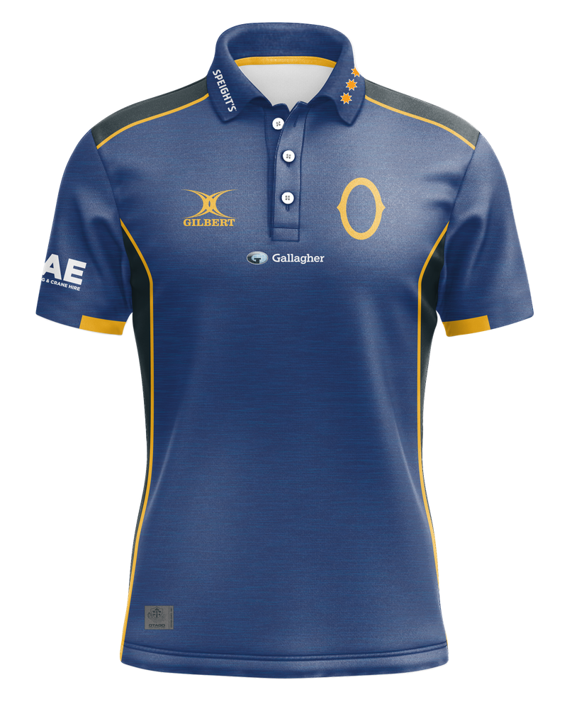 Gilbert Otago Rugby 24 Mens Training Polo