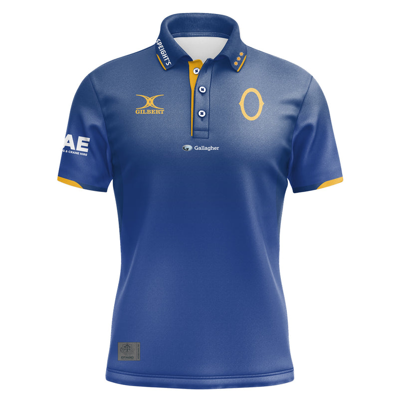 Gilbert Otago Rugby 25 Mens Training Polo