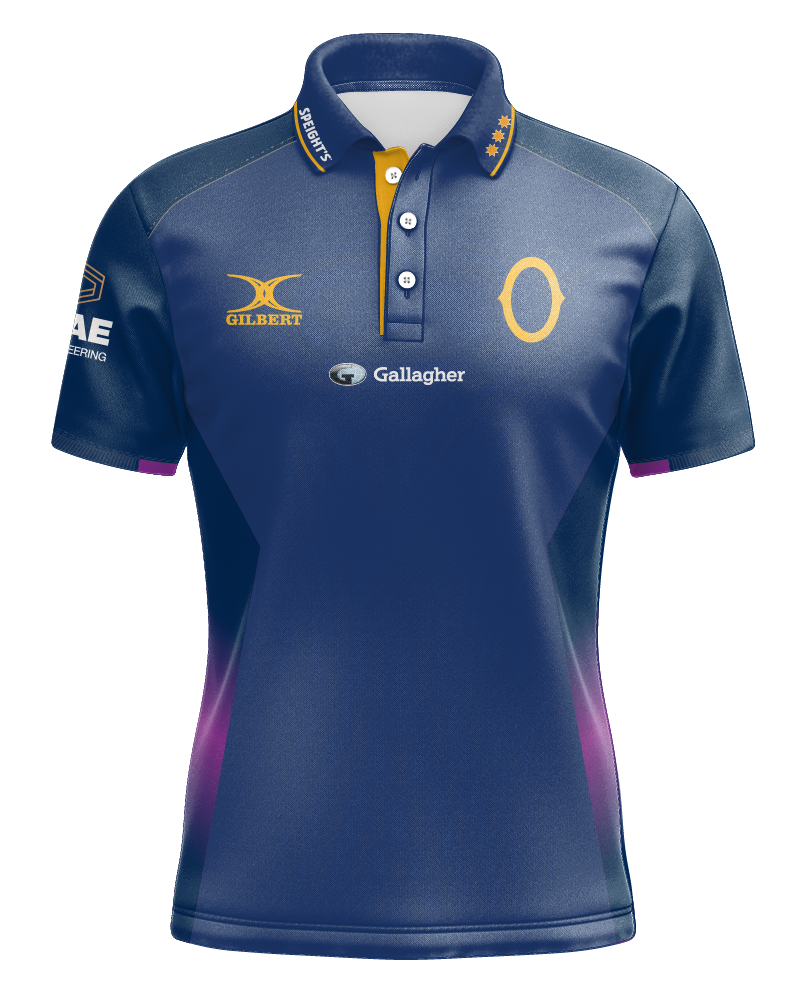 Gilbert Otago Rugby 26 Replica Training Polo