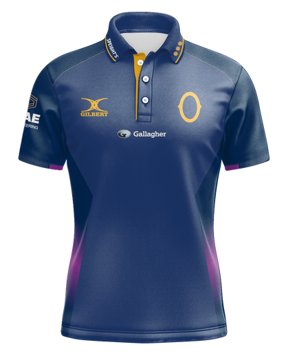 Gilbert Otago Rugby 26 Replica Training Polo