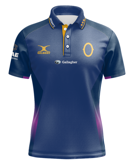 Gilbert Otago Rugby 26 Replica Training Polo