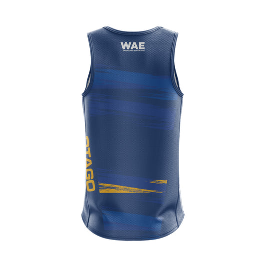Gilbert Otago Rugby 25 Replica Training Singlet - Junior