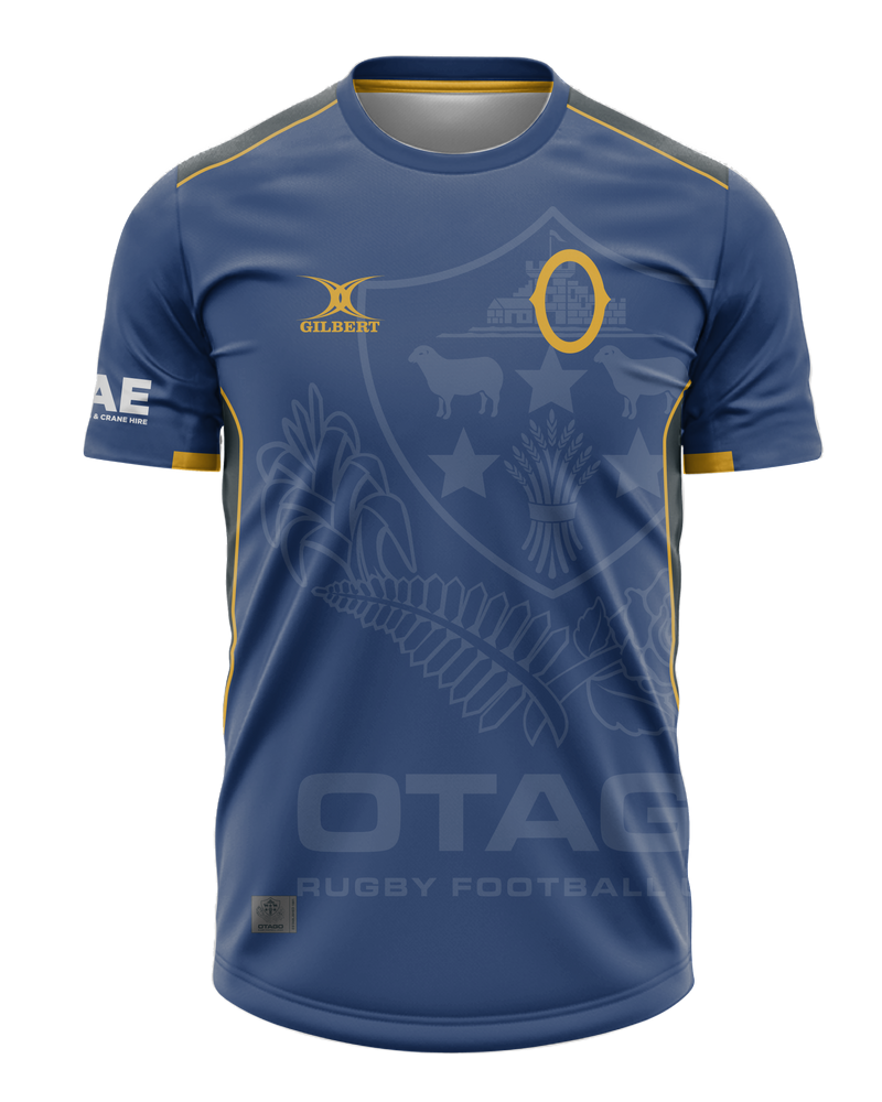 Gilbert Otago Rugby 24 Replica Training Tee - JNR